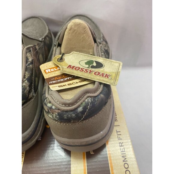 Sketchers Men's Relaxed-Fit Creston Moseco Slip-On Green Camo Size 8 NIB - Picture 6 of 7